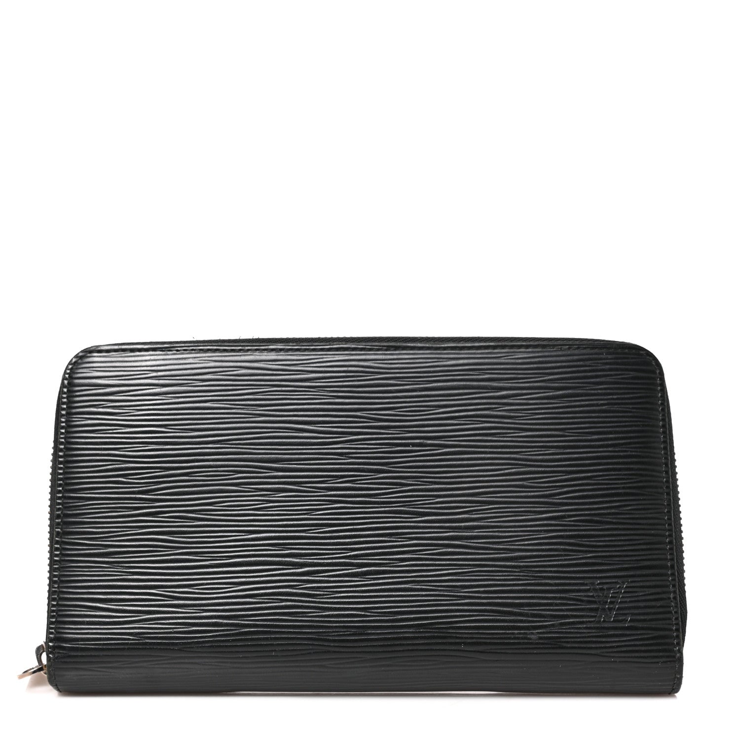 Louis Vuitton Epi Zippy Organizer Wallet Black 1 of 7