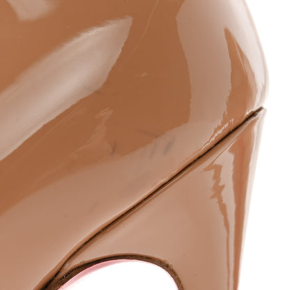 Christian Louboutin Patent So Kate 120 Pumps 35.5 Nude 8 of 9