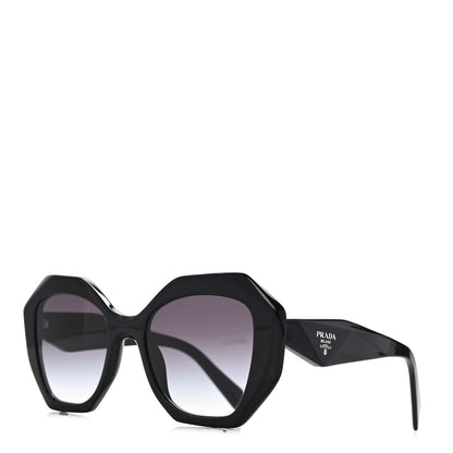 Prada Acetate Sunglasses SPR 16W Black 1 of 6