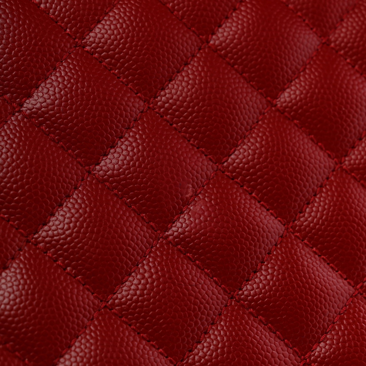 Grain De Poudre Textured Mixed Matelasse Triquilt Medium Monogram Satchel New Red