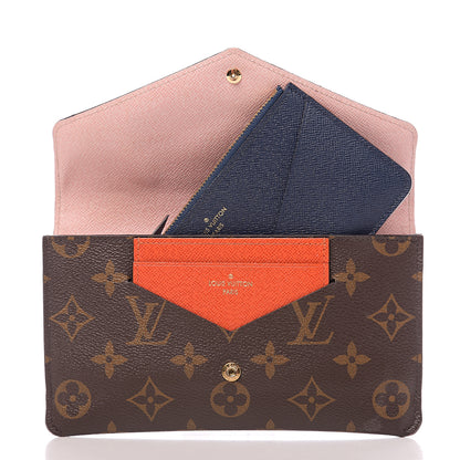 Louis Vuitton Monogram Jeanne Wallet Rose Ballerine 6 of 7