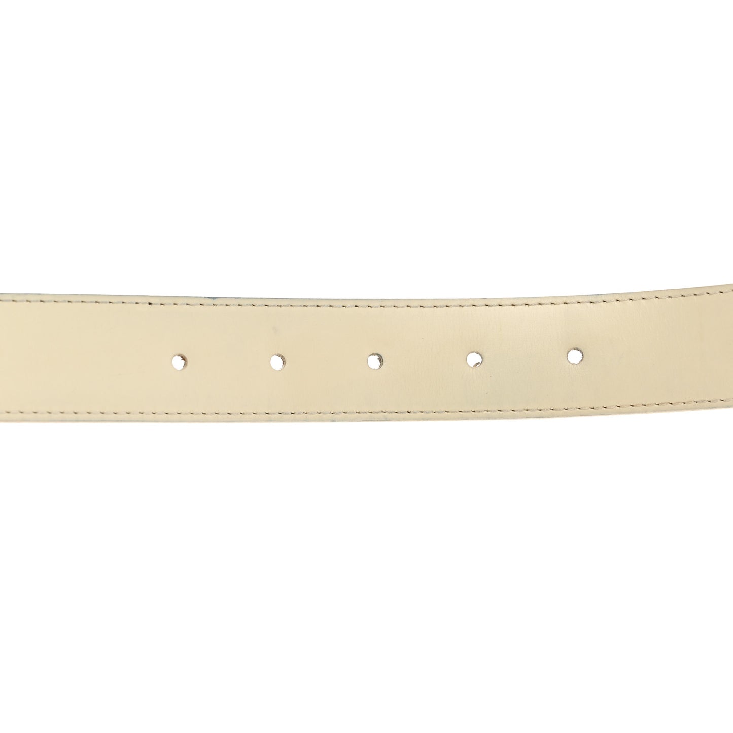 Damier Azur LV Paris Buckle Belt 80 32 Gold