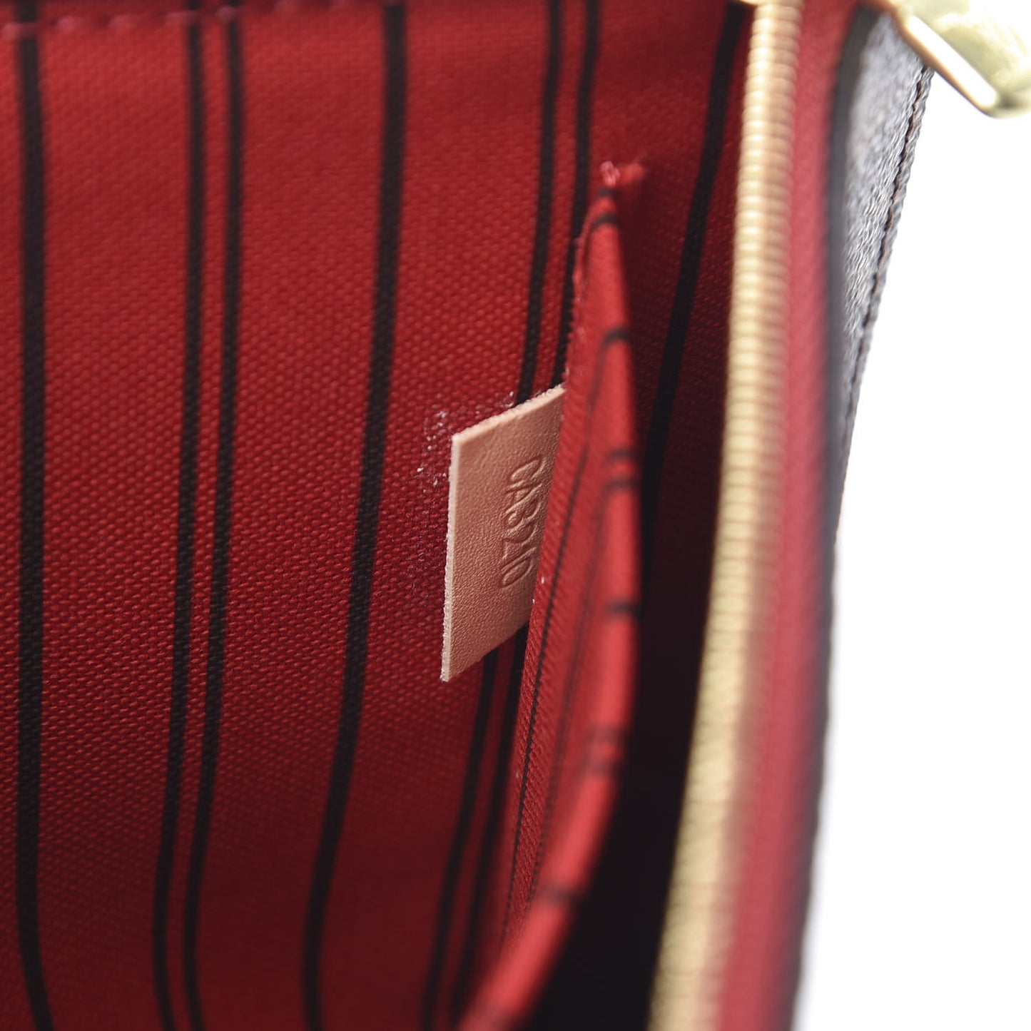 Monogram Neverfull MM GM Pochette Cherry