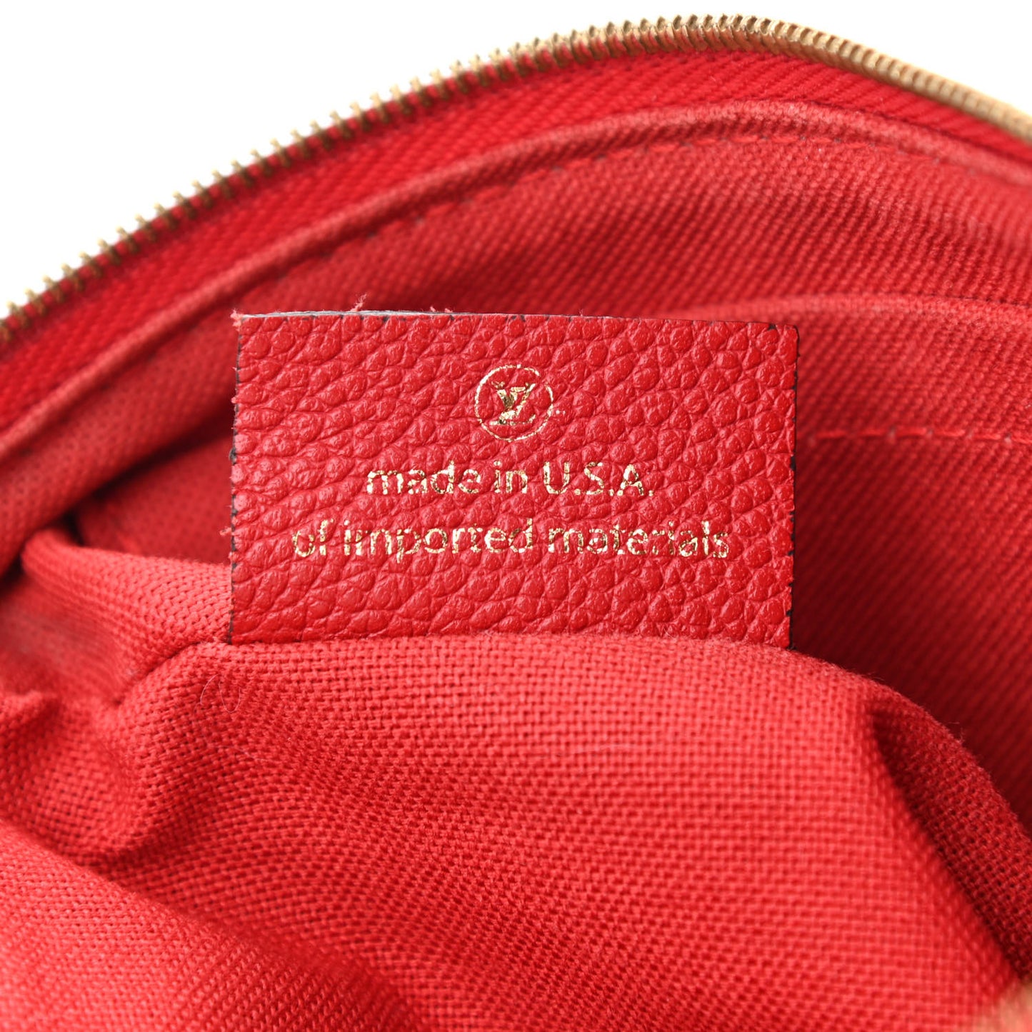 Monogram Pallas Clutch Cherry