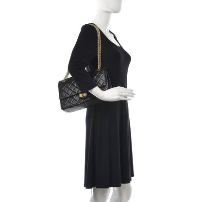 Chanel Aged Calfskin Quilted 2.55 Reissue 226 Flap Black 2 of 7