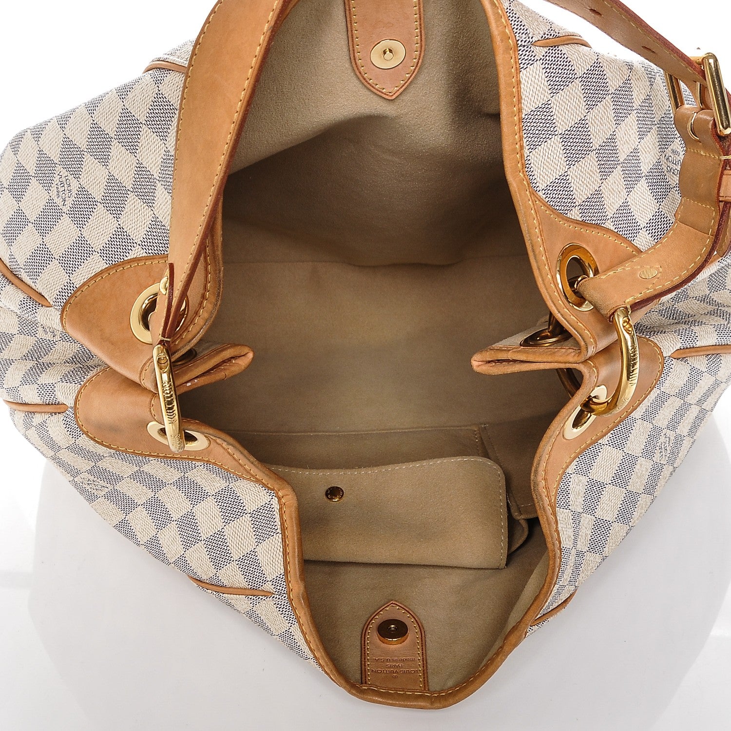 Louis Vuitton Damier Azur Galliera GM 5 of 6