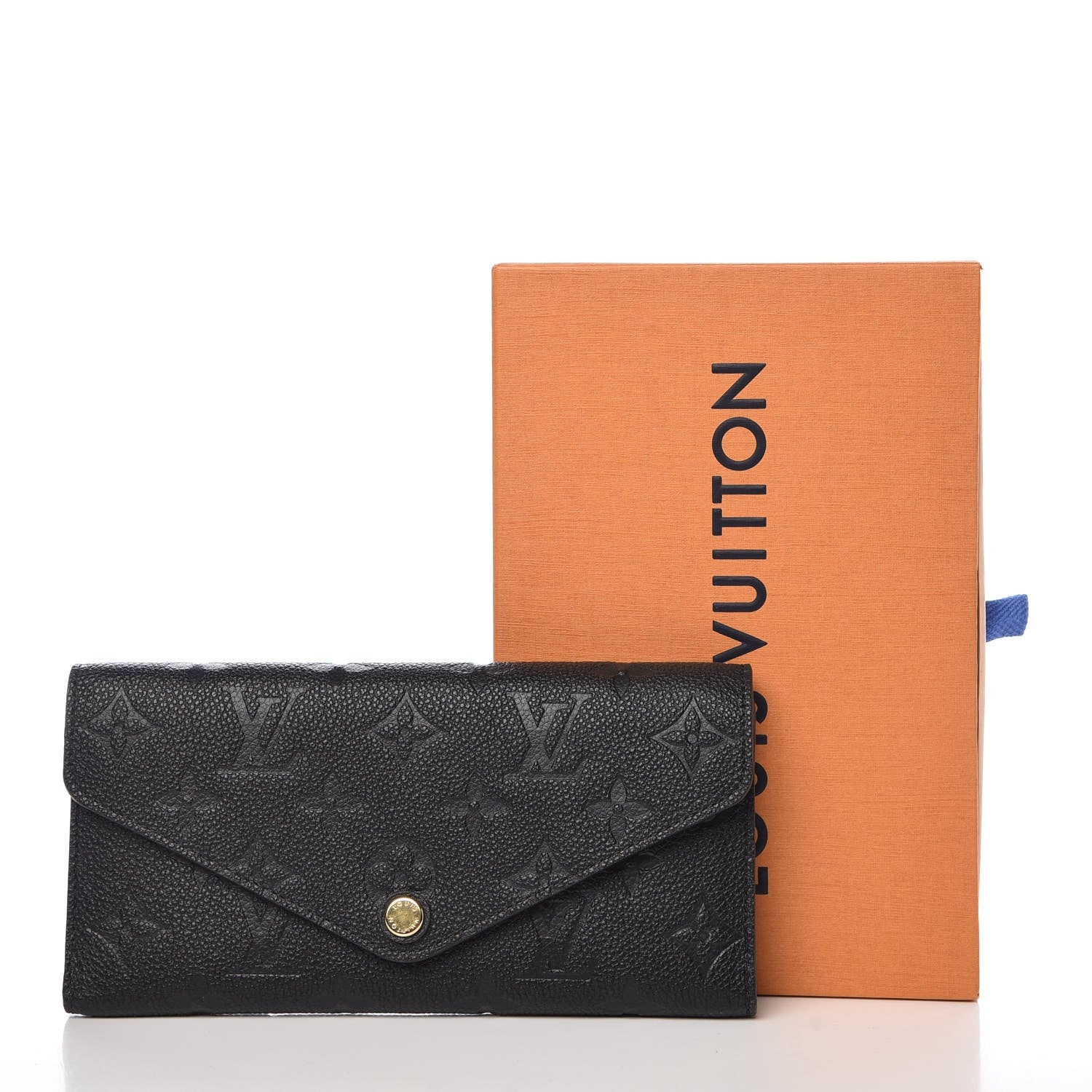 Louis Vuitton Empreinte Josephine Wallet Black 8 of 8