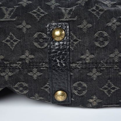 Louis Vuitton Denim Neo Cabby MM Black 9 of 14