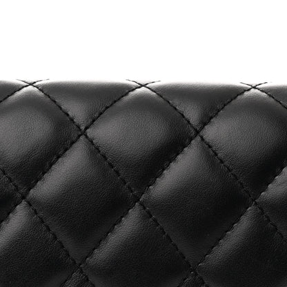 Chanel Calfskin Quilted CC Uniform Flap Belt Bag Black 8 of 10