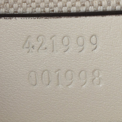 Gucci Calfskin Bamboo Web Large Dionysus Top Handle Bag White Blue Hibiscus Red 12 of 13