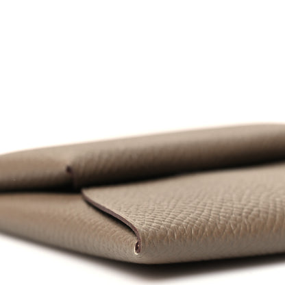 Hermes Epsom Bastia Coin Purse Etoupe 8 of 9