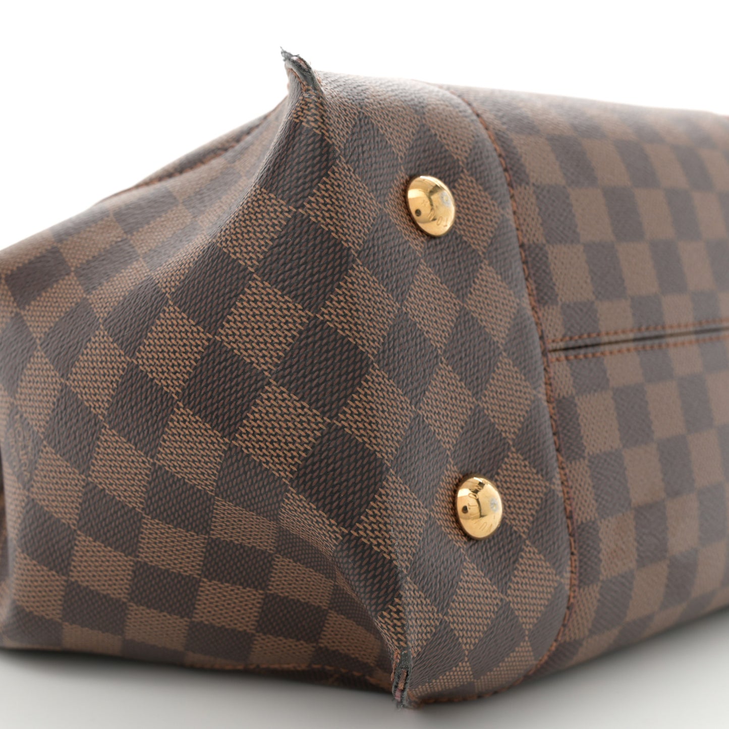 Damier Ebene Caissa Hobo Cherry
