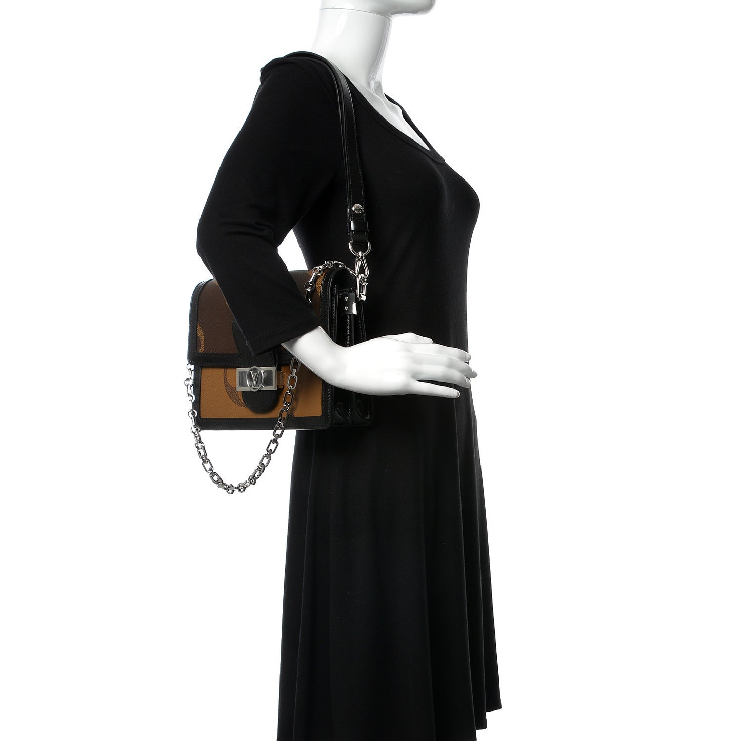 Reverse Monogram Giant Dauphine MM