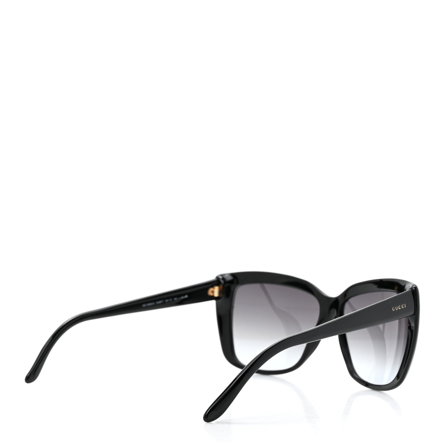 Gucci Acetate Cat Eye Sunglasses 3585/S Black 4 of 8