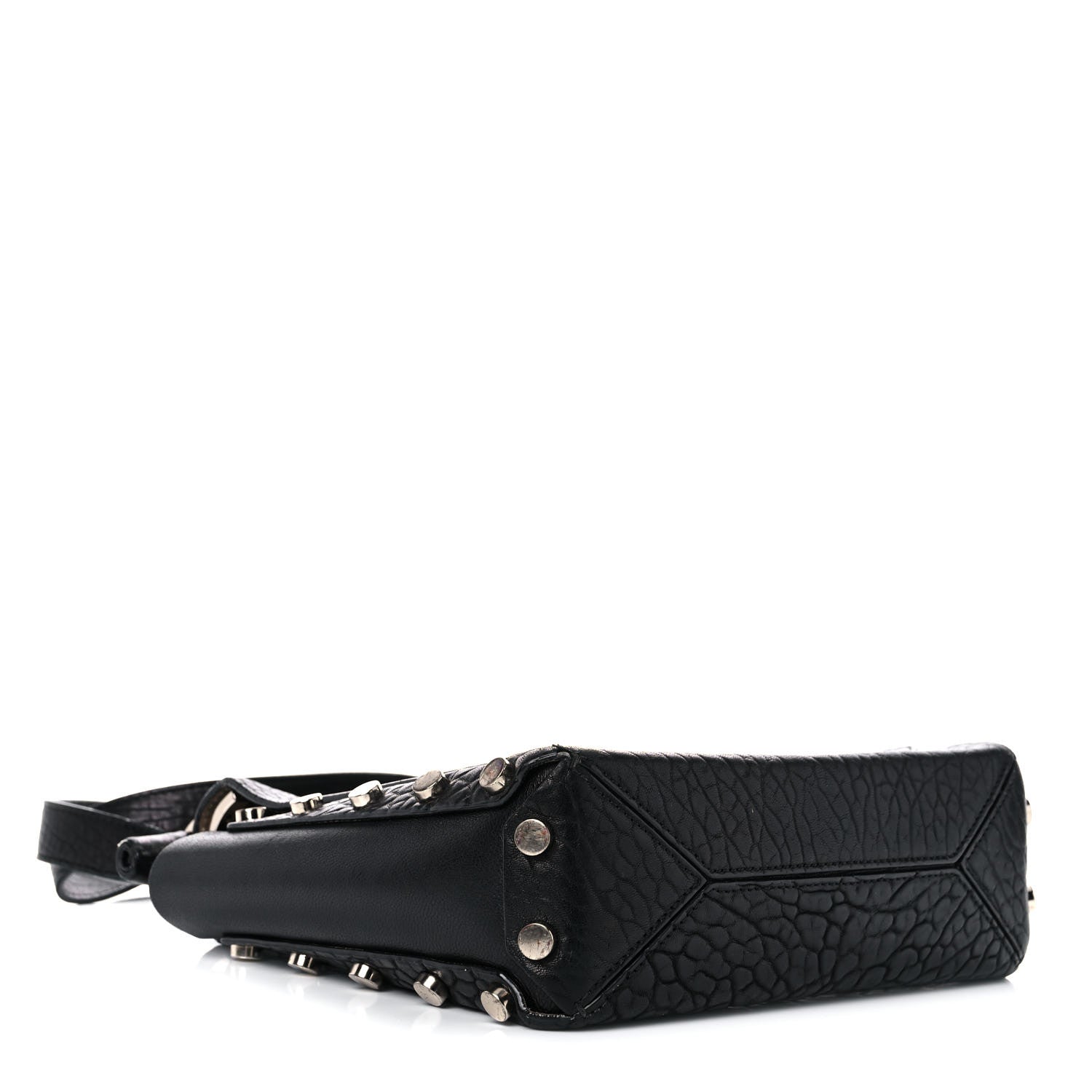 Jimmy Choo Grainy Calfskin Lockett Shoulder Bag Black 4 of 32