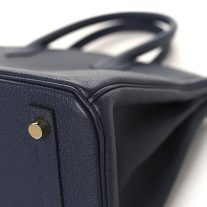 Hermes Togo Birkin 30 Bleu Nuit 12 of 13