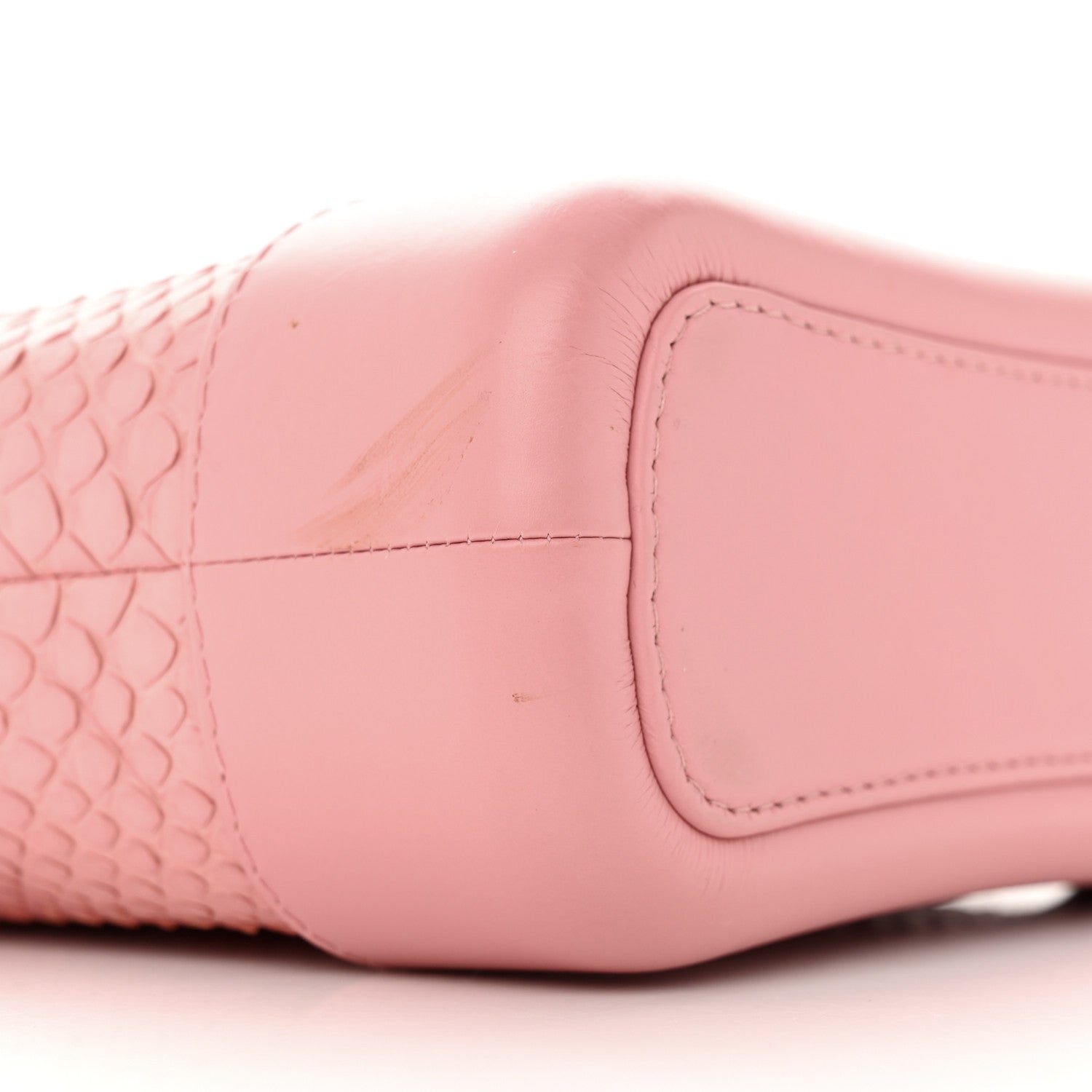 Chanel Snakeskin Small Gabrielle Hobo Pink 9 of 14