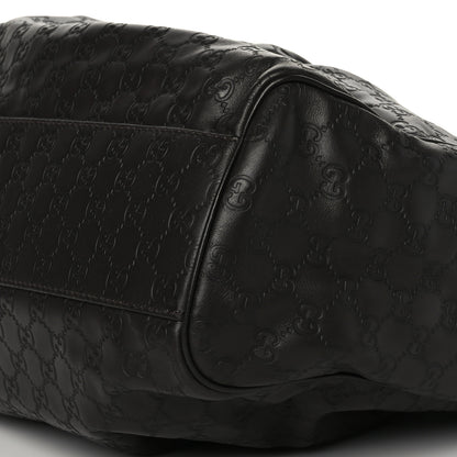 Gucci Guccissima Vitello Tender Large Sukey Tote Testa di Moro 9 of 9