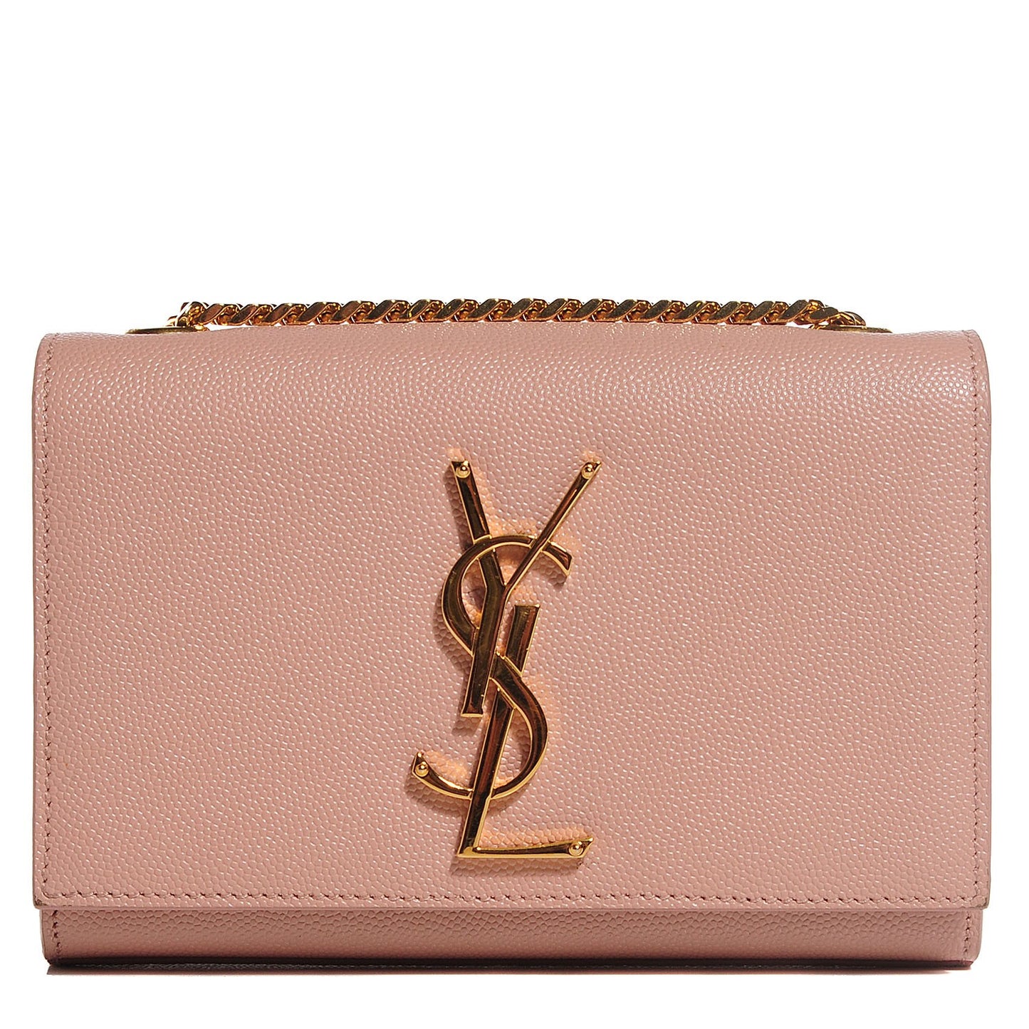 Grain De Poudre Small Classic Monogram Satchel Pale Pink