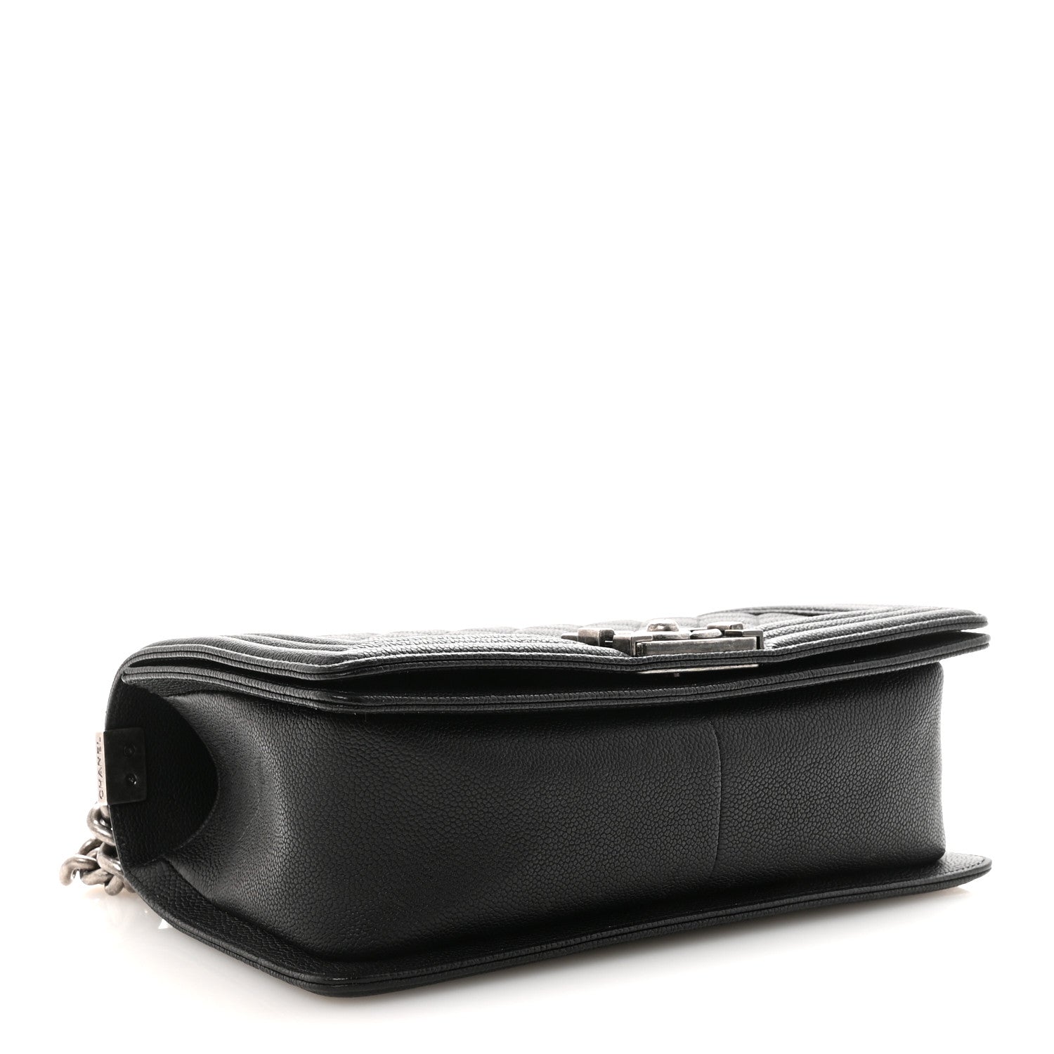 Chanel Caviar Quilted Medium Boy Flap Black 4 of 11