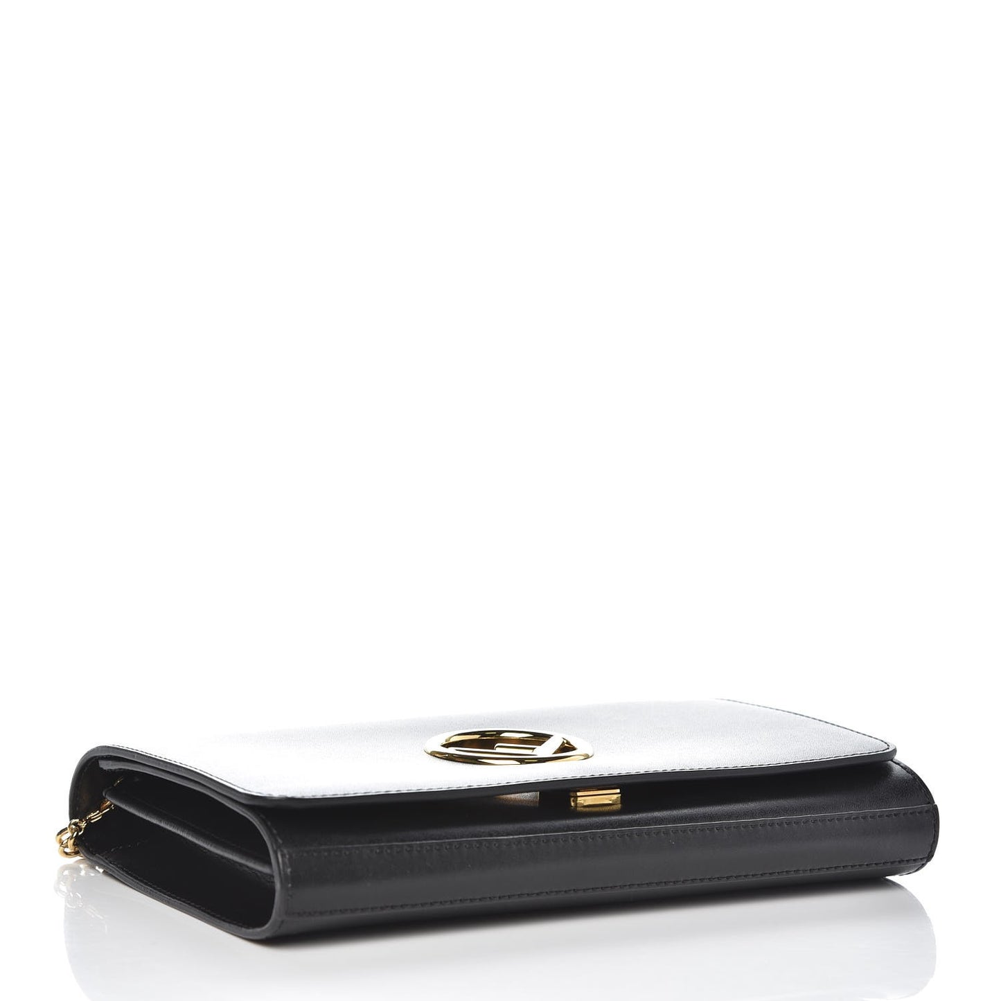 Vitello Liberty Lucido F is Fendi Wallet on Chain Black