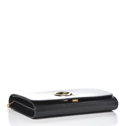 Fendi Vitello Liberty Lucido F is Fendi Wallet on Chain Black 4 of 7