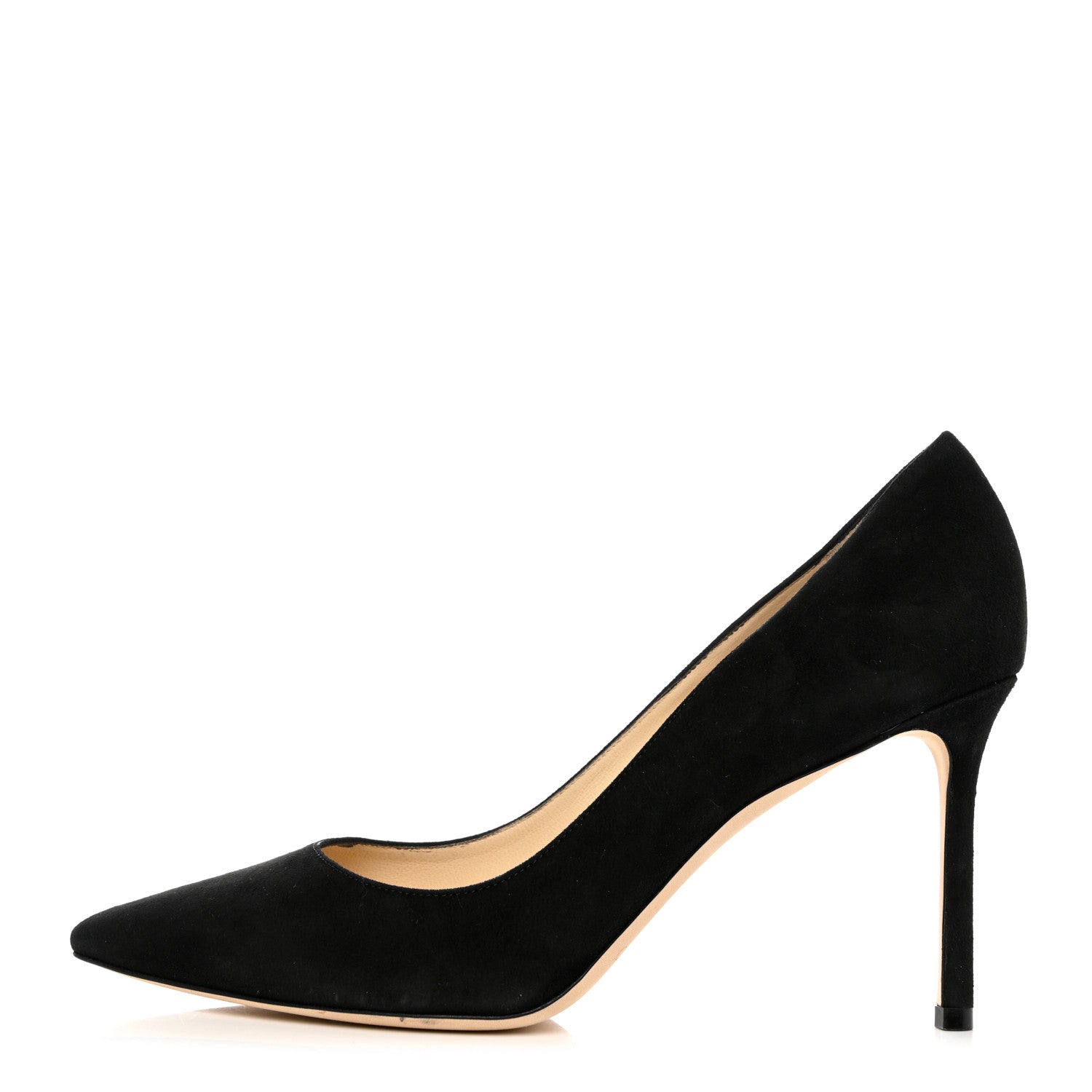 Jimmy Choo Suede Romy 85 Pumps 41 Black 1 of 9