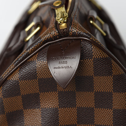 Louis Vuitton Damier Ebene Speedy 25 6 of 16