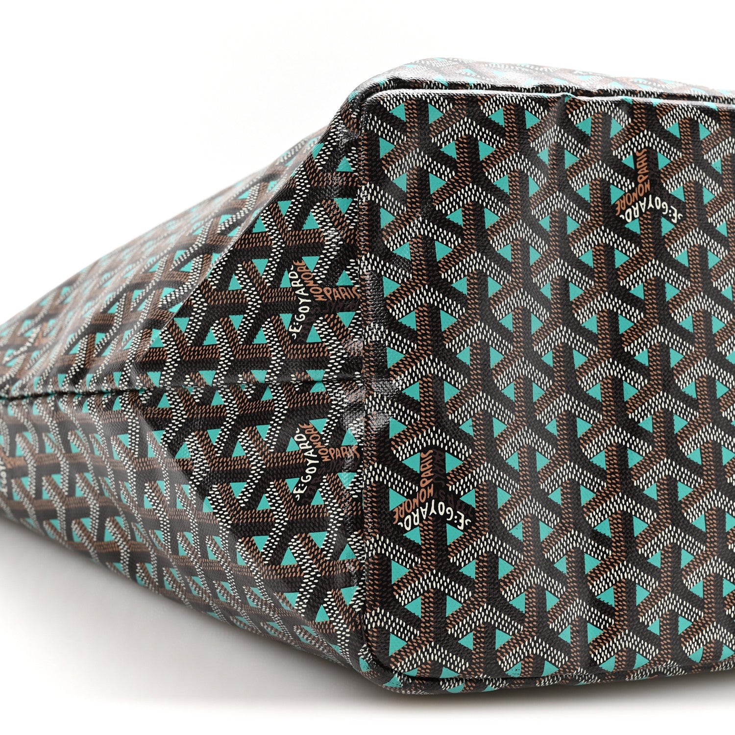 Goyard Goyardine Sunflower Reversible Saint Louis Claire Voie GM Black Opaline 15 of 18