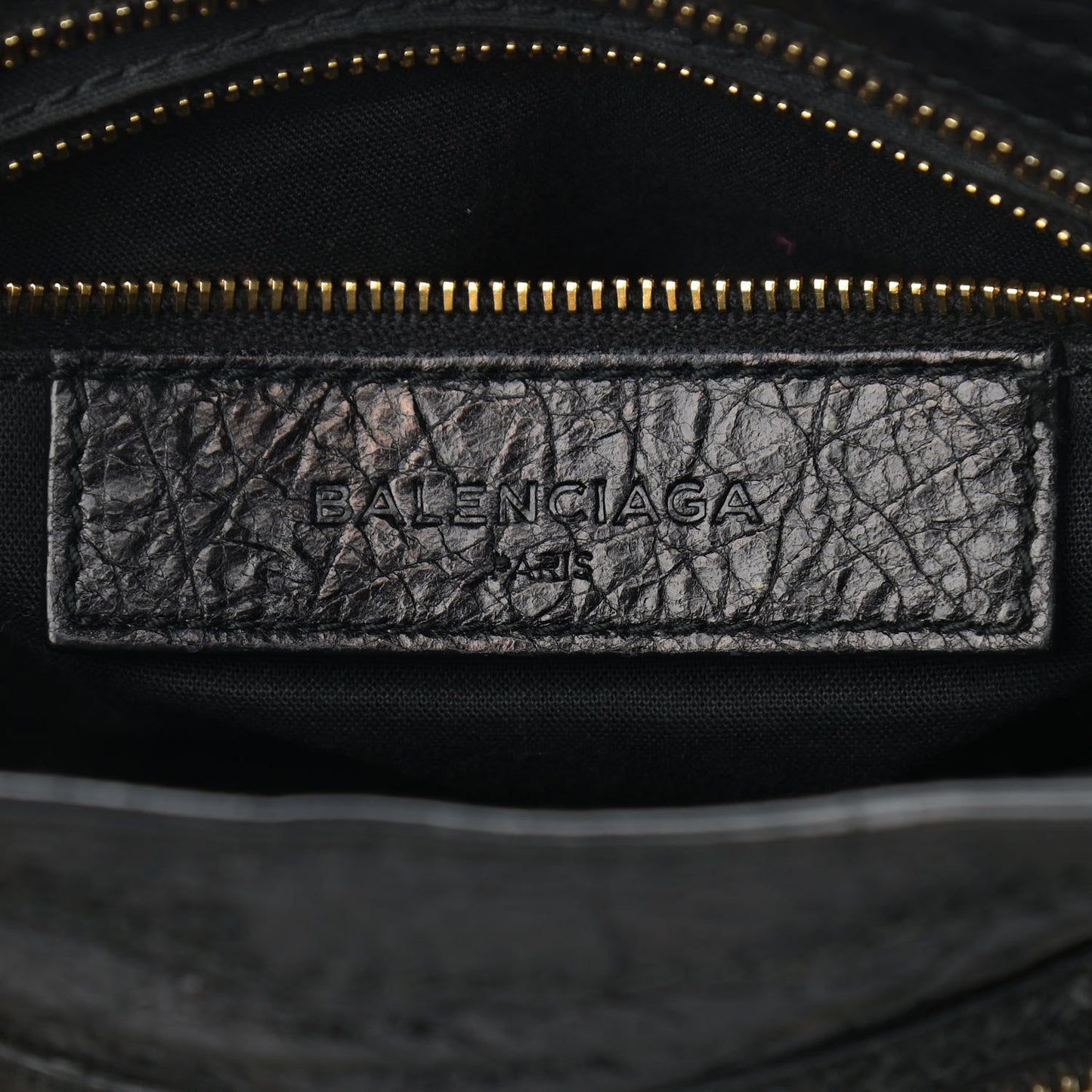 Agneau Giant 12 Gold Hardware Mini City Black