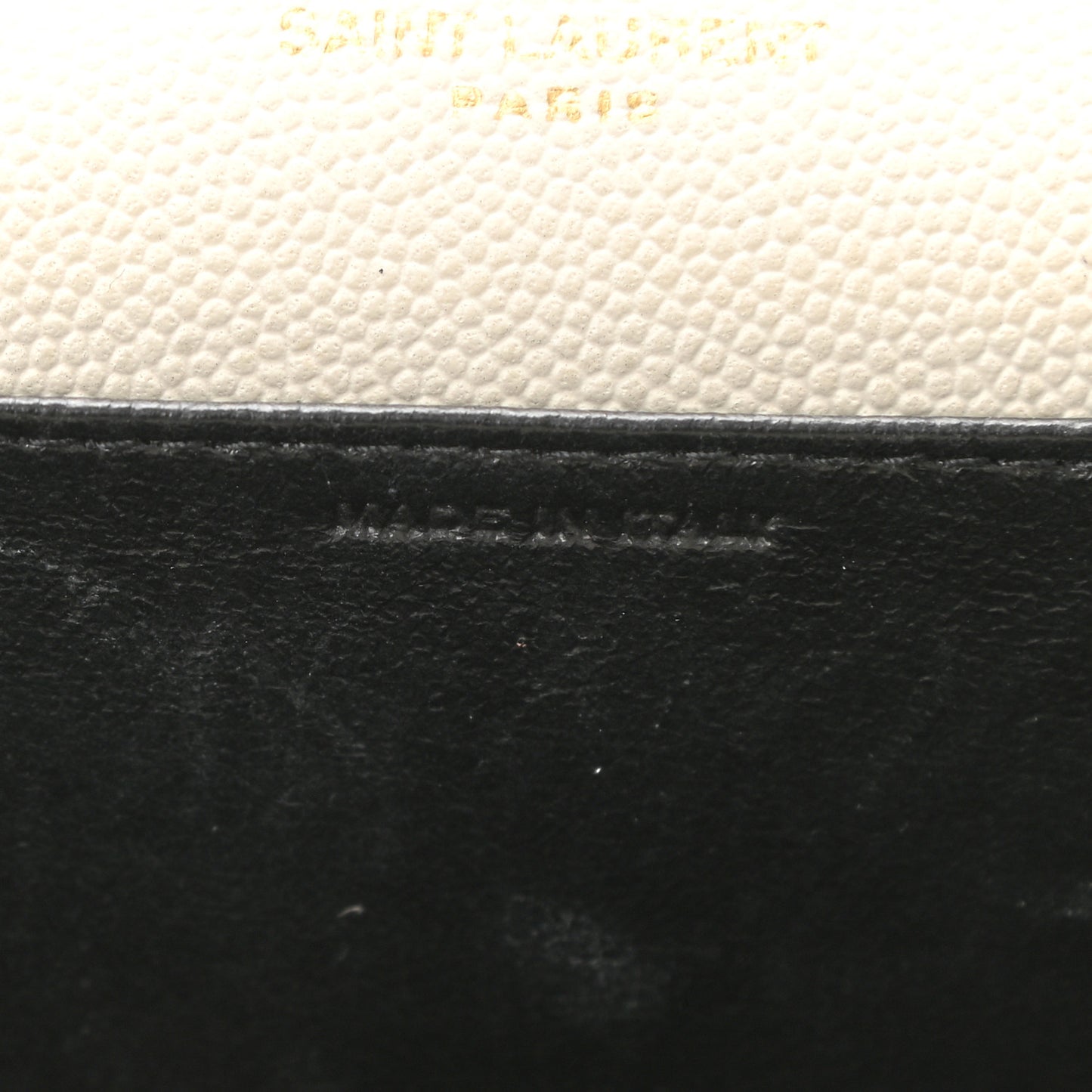 Grain De Poudre Monogram Uptown Chain Wallet Crema Soft