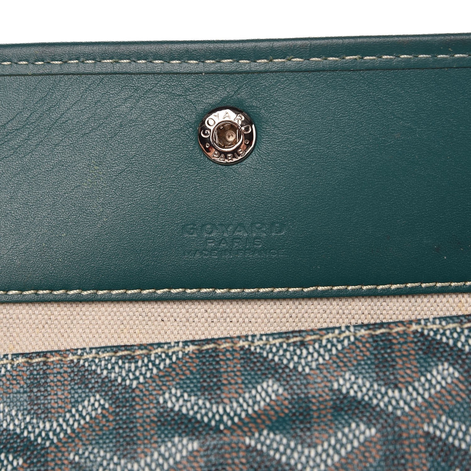 Goyard Goyardine Saint Louis PM Green 7 of 15