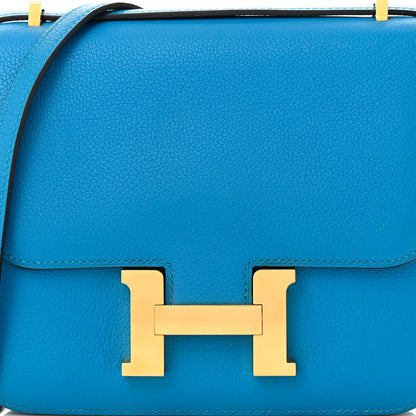 Hermes Evercolor Constance 18 Blue Zanzibar 8 of 10