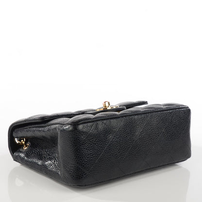 Chanel Caviar Quilted Mini Square Flap Black 4 of 9