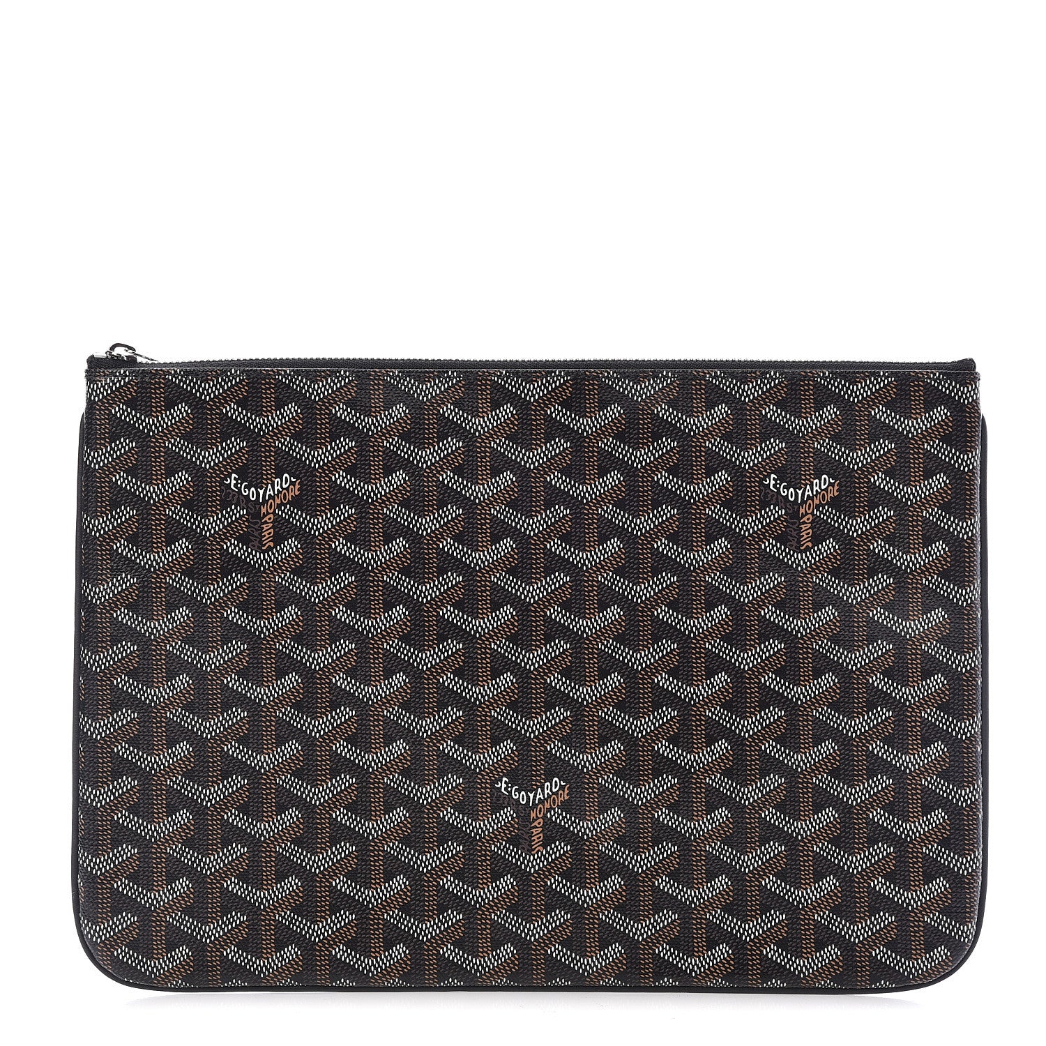 Goyard Goyardine Senat Pochette MM Black 1 of 7
