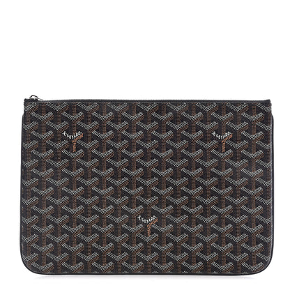 Goyard Goyardine Senat Pochette MM Black 1 of 7