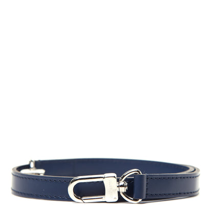 Louis Vuitton Calfskin Shoulder Strap Blue 1 of 2