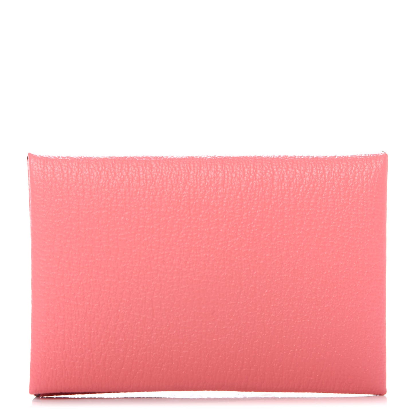 Chevre Mysore Calvi Card Case Rose Ete