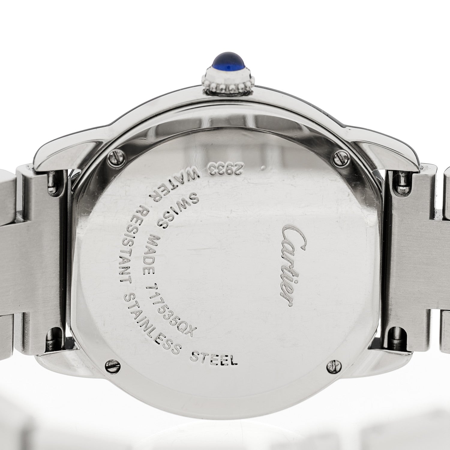Cartier Stainless Steel 29mm Ronde Solo Quartz Watch 4 of 4
