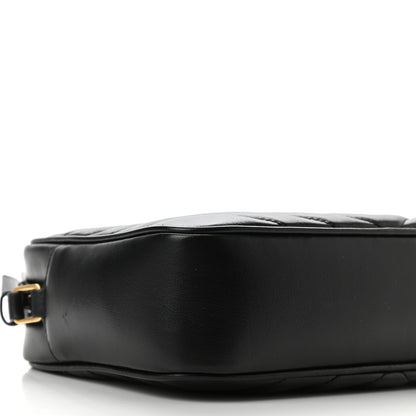 Saint Laurent Calfskin Matelasse Monogram Lou Camera Bag Black 9 of 10