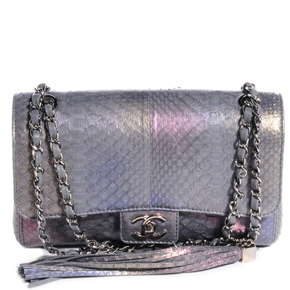 Chanel Iridescent Python Soho Tassel Medium Flap Multicolor 1 of 5