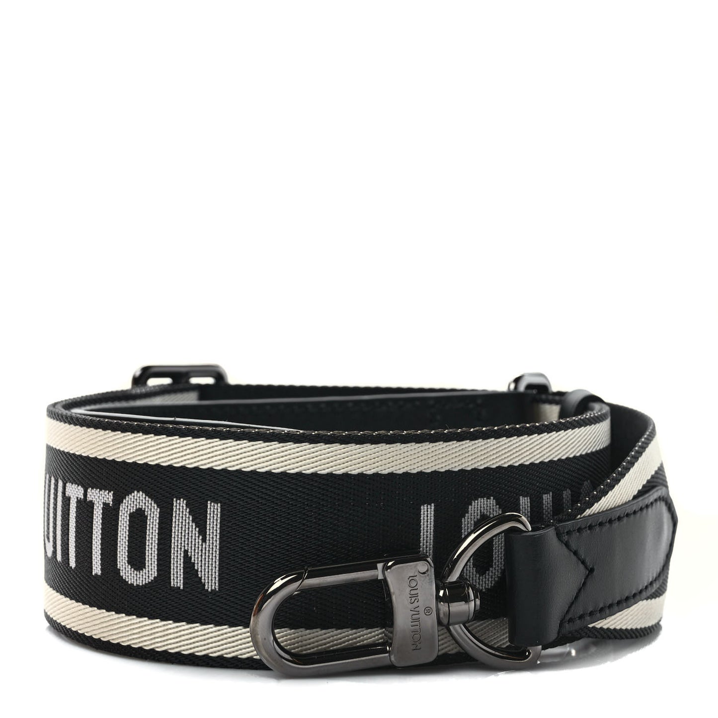 Monogram Multi Pochette Accessories Shoulder Strap Black Ivory