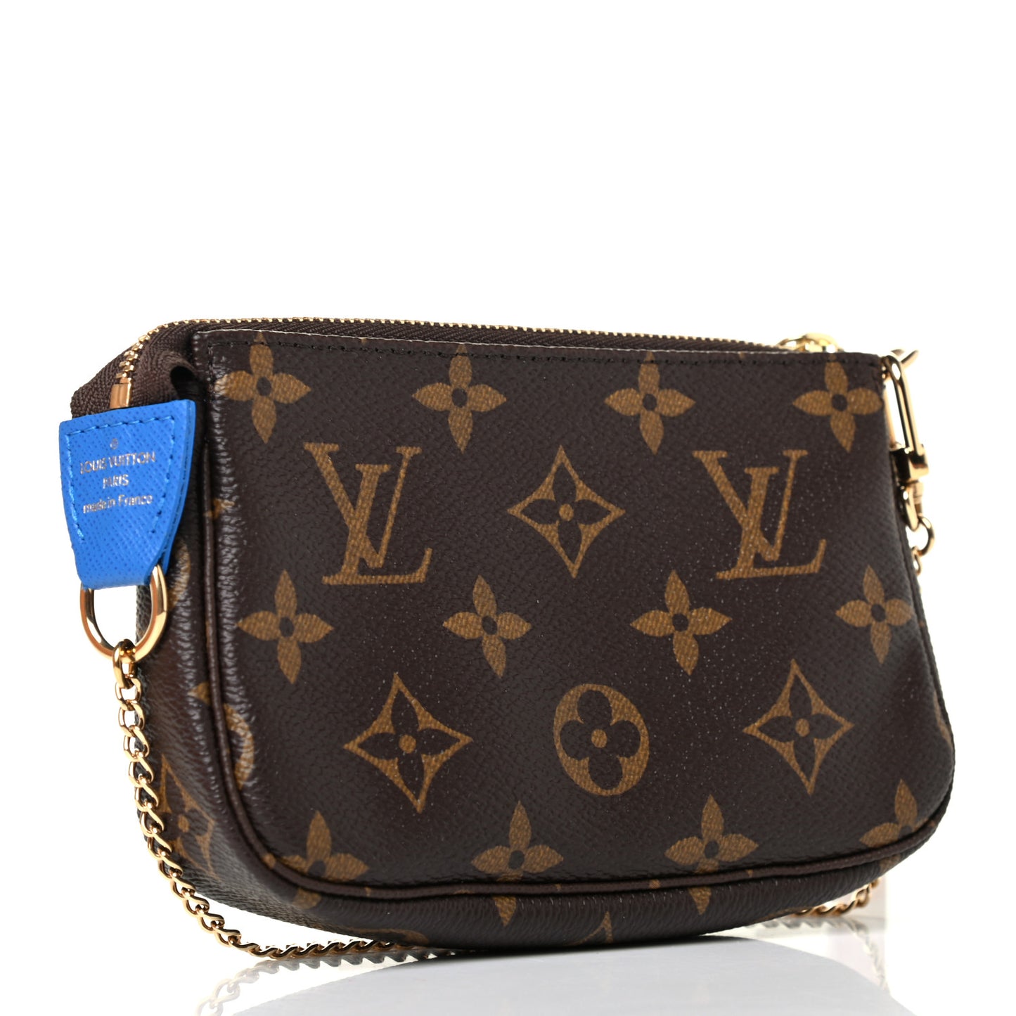 Monogram 2019 Christmas Animation Mini Venice Pochette Accessories Blue