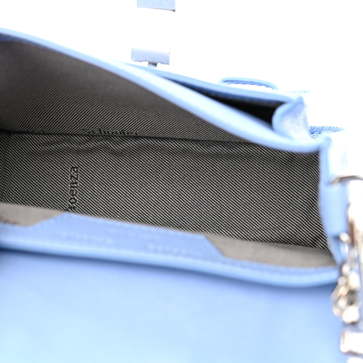 Proenza Schouler Lambskin Micro PS1 Satchel Paris Sky 5 of 14