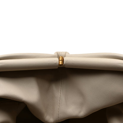 Bottega Veneta Smooth Butter Calf The Pouch Oversized Clutch Plaster 9 of 9