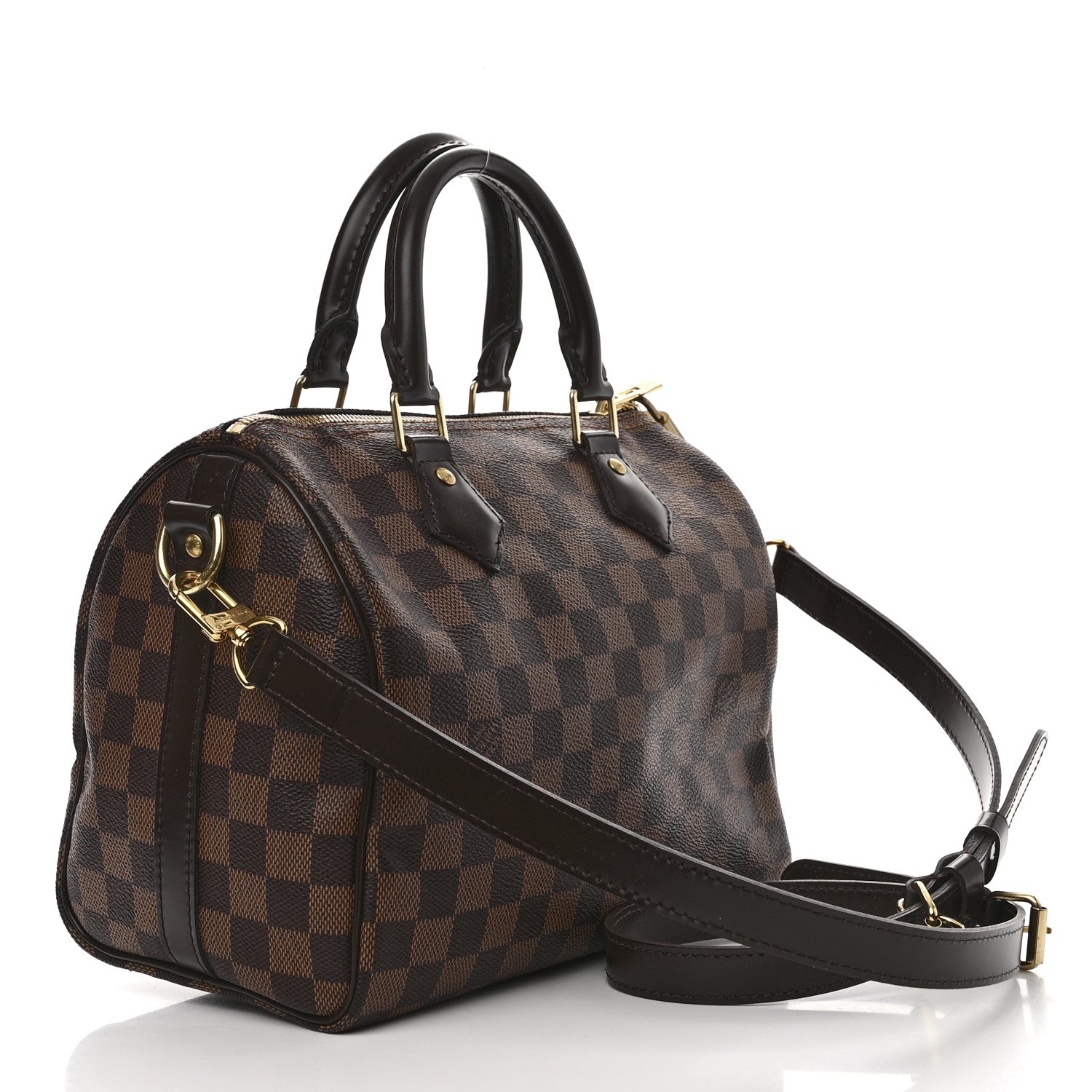 Louis Vuitton Damier Ebene Speedy Bandouliere 25 3 of 10