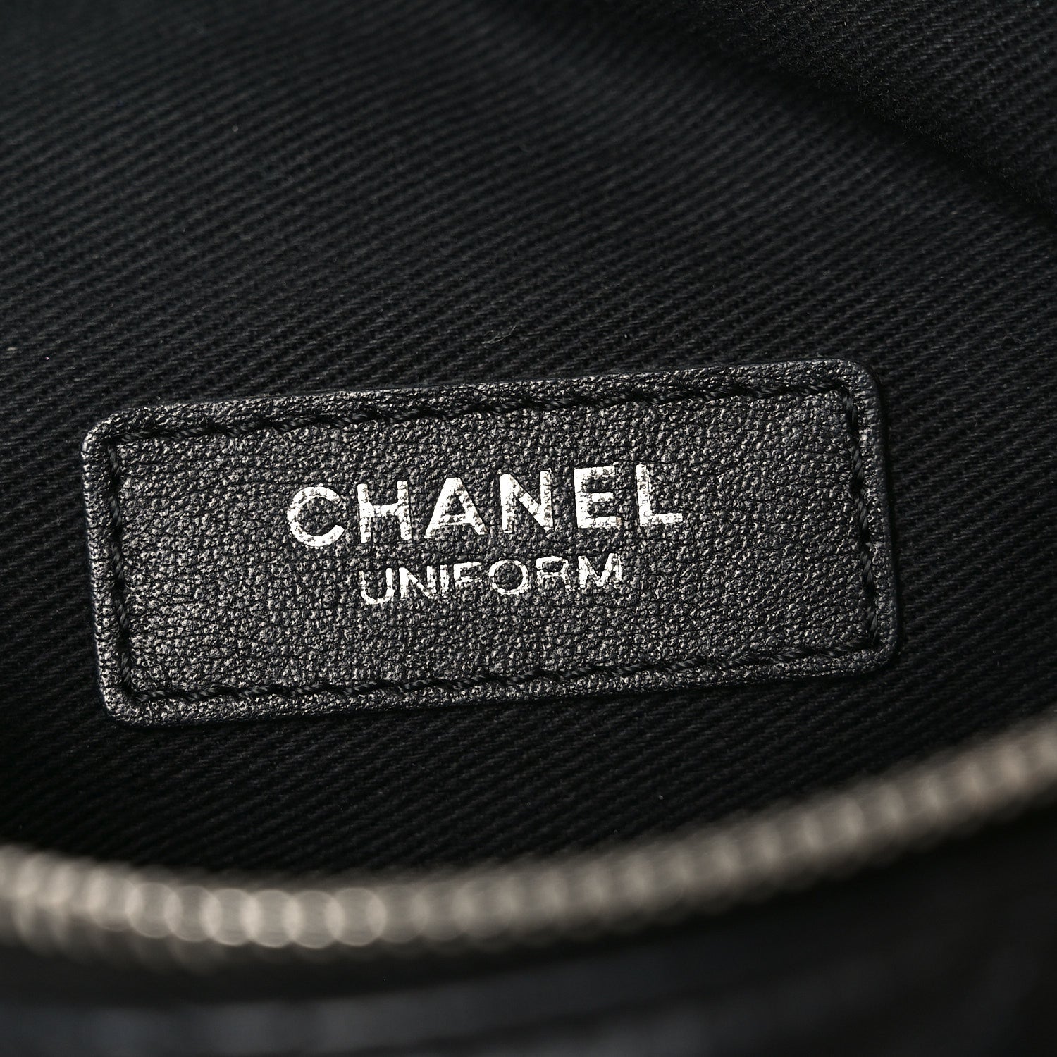 Chanel Calfskin Quilted Waist Belt Bag Black 5 of 10