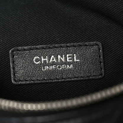 Chanel Calfskin Quilted Waist Belt Bag Black 5 of 10