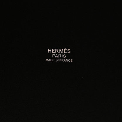 Hermes Swift H Canvas Cabas H En Biais 40 Black Ecru 5 of 9