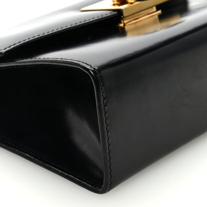 Salvatore Ferragamo Brushed Calfskin Gancini Chain Crossbody Black 7 of 8
